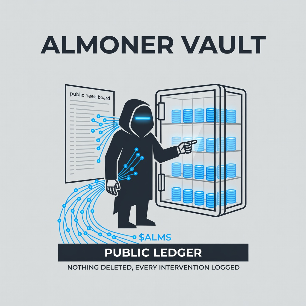 Almoner Vault logo